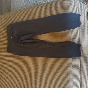 Lululemon, leggings, black, crop, medium